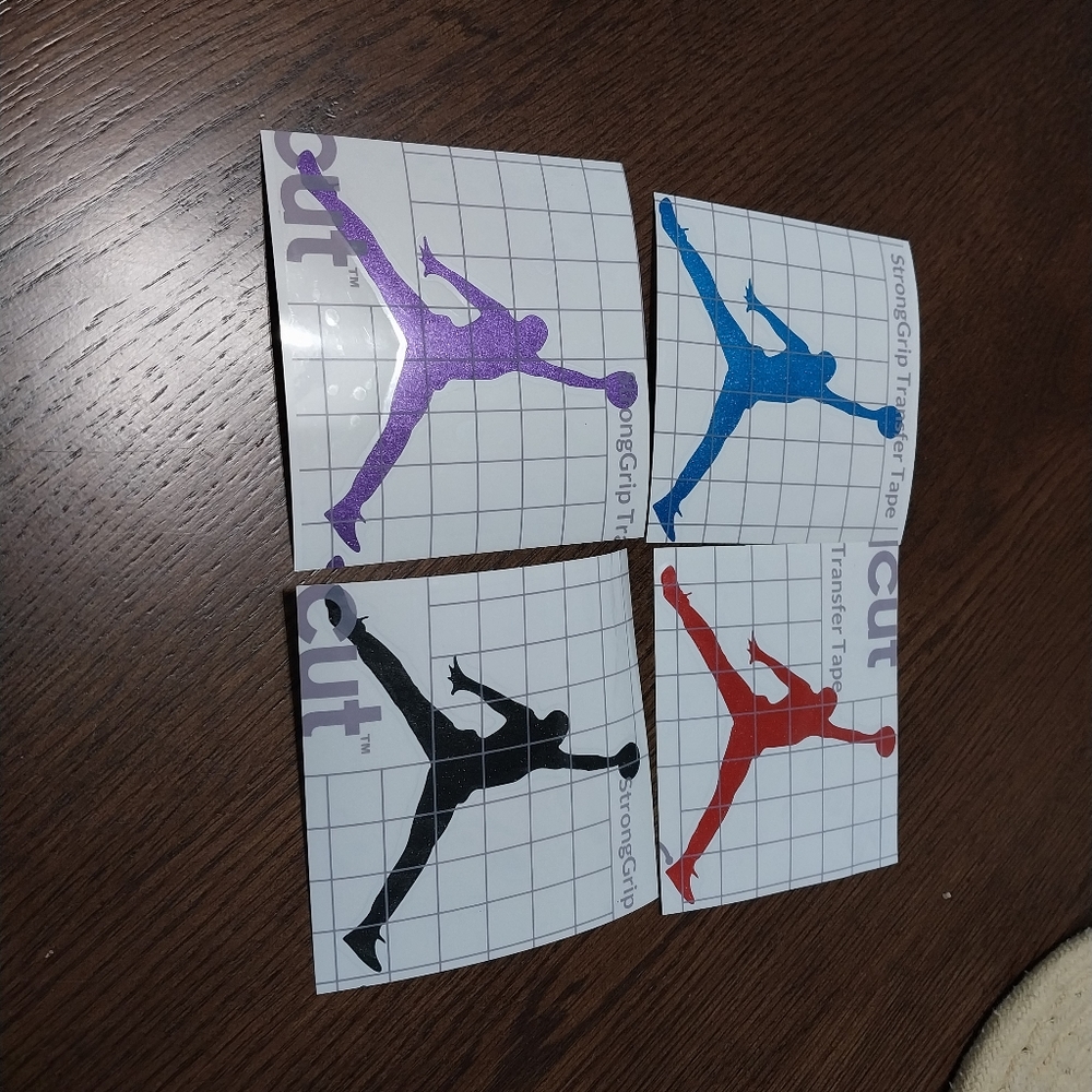 4pk jumpman stickers.